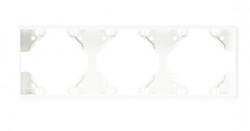 TRIPLE HORIZONTAL FRAME WHITE  